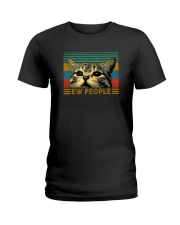 EW POEPLE CAT Ladies T-Shirt thumbnail