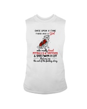 A GIRL LOVED PITBULLS AND TATTOOS Sleeveless Tee thumbnail
