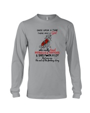 A GIRL LOVED PITBULLS AND TATTOOS Long Sleeve Tee thumbnail