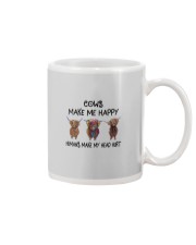 COWS MAKE ME HAPPY HUMAS MAKE MY HEAD HURT Mug thumbnail