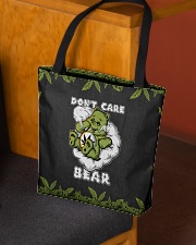 DON'T CARE BEAR All-over Tote aos-all-over-tote-lifestyle-front-02