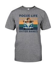 POGUE LIFE OUTER BANKS DACHSHUNDS Classic T-Shirt front