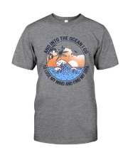 AND INTO THE OCEAN I GO FIND MY SOUL Classic T-Shirt front