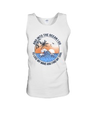 AND INTO THE OCEAN I GO FIND MY SOUL Unisex Tank tile