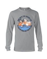 AND INTO THE OCEAN I GO FIND MY SOUL Long Sleeve Tee tile