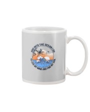 AND INTO THE OCEAN I GO FIND MY SOUL Mug tile