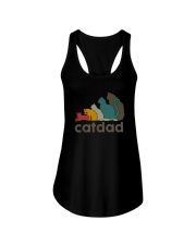 BADASS CATDAD Ladies Flowy Tank tile