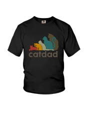 BADASS CATDAD Youth T-Shirt tile