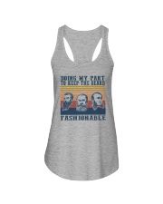 DOING MY PART TO KEEP THE BEARD FASHIONABLE Ladies Flowy Tank tile