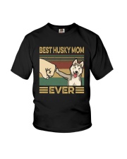 BEST HUSKY MOM EVER Youth T-Shirt thumbnail