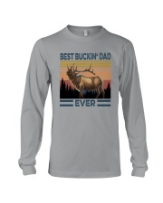 BEST BUCKIN' DAD EVER Long Sleeve Tee tile