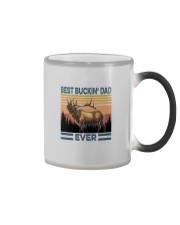 BEST BUCKIN' DAD EVER Color Changing Mug tile