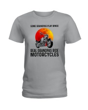 REAL GRANDPAS RIDE MOTORCYCLES Ladies T-Shirt tile