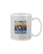 I FISH SO I DON'T CHOKE PEOPLE Mug thumbnail