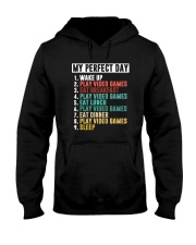 MY PERFECT DAY GAME Hooded Sweatshirt thumbnail