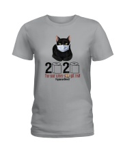2020 THE YEAR WHEN SHIT GOT REAL Ladies T-Shirt thumbnail