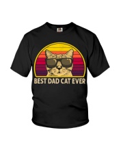 BEST CAT DAD EVER VT Youth T-Shirt thumbnail