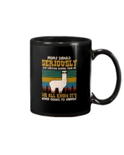 PEOPLE SHOULD SERIOUSLY STOP EXPECTING NORMALl Mug thumbnail