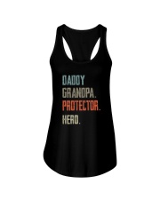 DADDY GRANDPA PROTECTOR HERO Ladies Flowy Tank thumbnail