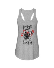 PUGS AND KISSES Ladies Flowy Tank thumbnail