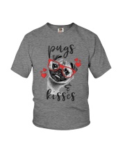 PUGS AND KISSES Youth T-Shirt thumbnail