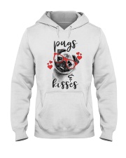 PUGS AND KISSES Hooded Sweatshirt thumbnail
