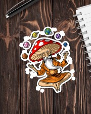 MAGIC MUSHROOMS YOGA Sticker - Single (Vertical) aos-sticker-single-vertical-lifestyle-front-05