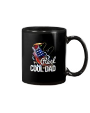 FISHING AMERICA FLAG REEL COOL DAD Mug tile