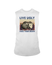 LIVE UGLY FAKE YOUR DEATH Sleeveless Tee tile