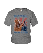 BEST PITBULL DAD EVER a Youth T-Shirt tile