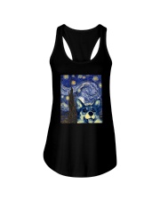 VAN GOGH CORGI Ladies Flowy Tank thumbnail