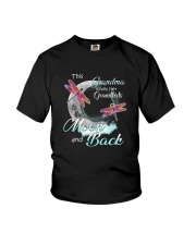 GRANDMA LOVES HER GRANDKIDS TO THE MOON AND BACK Youth T-Shirt thumbnail