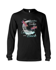 GRANDMA LOVES HER GRANDKIDS TO THE MOON AND BACK Long Sleeve Tee thumbnail