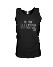 I'M NOT SLEEPING DAD Unisex Tank tile