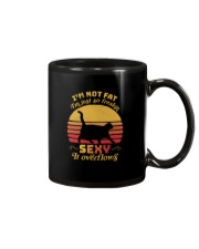 I'M NOT FAT SEXY CAT Mug tile