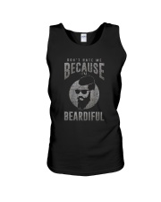 DON'T HATE ME BECAUSE I'M BEARDIFUL Unisex Tank thumbnail