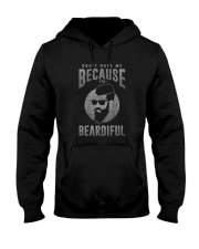 DON'T HATE ME BECAUSE I'M BEARDIFUL Hooded Sweatshirt thumbnail
