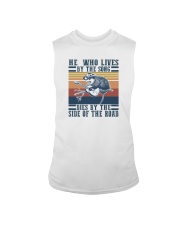 HE WHO LIVES BY THE SONG Sleeveless Tee tile