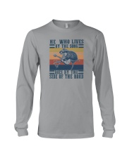HE WHO LIVES BY THE SONG Long Sleeve Tee tile