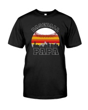 BASEBALL PAPA Classic T-Shirt front