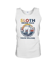 SLOTH HIKING TEAM Unisex Tank tile