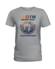 SLOTH HIKING TEAM Ladies T-Shirt tile