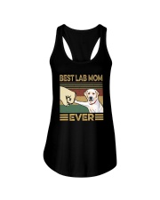 BEST LAB MOM EVER s Ladies Flowy Tank thumbnail
