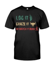 LOG IT GRAZE IT Classic T-Shirt front