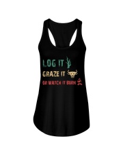 LOG IT GRAZE IT Ladies Flowy Tank thumbnail
