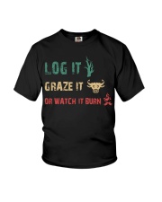 LOG IT GRAZE IT Youth T-Shirt thumbnail