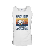 DEAR DAD OF ALL THE BALLS IN THE WORLD Unisex Tank thumbnail
