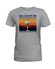 LIQUOR NOUN VINTAGE Ladies T-Shirt tile