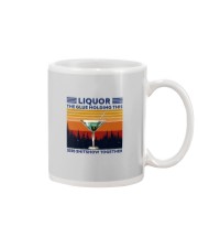 LIQUOR NOUN VINTAGE Mug tile