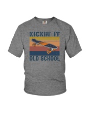 KICKIN' IT OLD SCHOOL Youth T-Shirt tile
